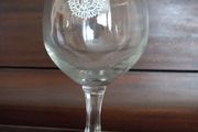Irish Defence Forces wine glass