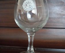 Irish Defence Forces wine glass