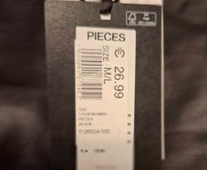 Pieces Leather Look Leggings BNWT
