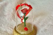 Disney Store Light up Enchanted Rose Ornament, 2017