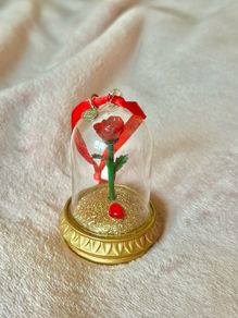 Disney Store Light up Enchanted Rose Ornament, 2017