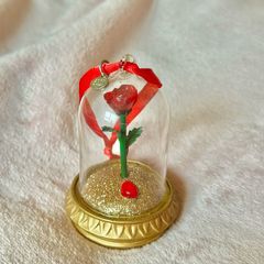 Disney Store Light up Enchanted Rose Ornament, 2017