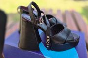 Lamoda Chunky Platform Sandals, Size 5 UK, 38 EU, AV