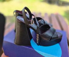 Lamoda Chunky Platform Sandals, Size 5 UK, 38 EU, AV