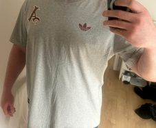 Arsenal grey over size T-shirt