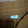 Mustard color thick jersey pants Image 2