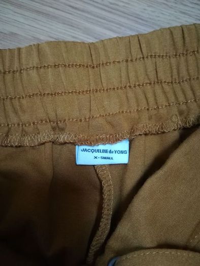 Mustard color thick jersey pants