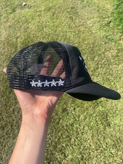 Cortez black trucker cap