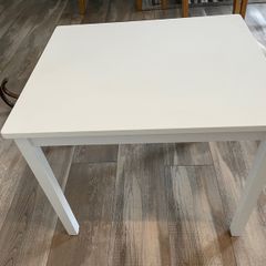 Children's table, white, 59x50 cm