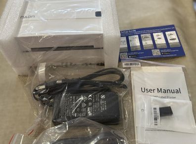 KNAON Y813BT Bluetooth Thermal Label Printer for 4x6 Shipping Labels and Product Labels - Black