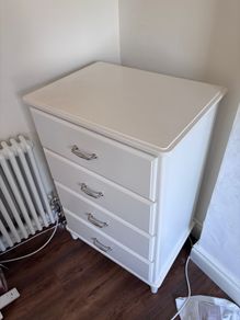 White dresser