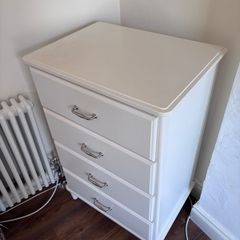White dresser