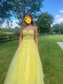 Danis Closet Yellow Debs Dress