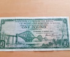 Bank of Scotland note 1963