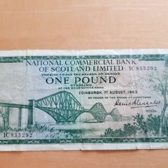Bank of Scotland note 1963