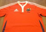 Munster Rugby Adidas Jersey Orange Mens Size L - Very Rare