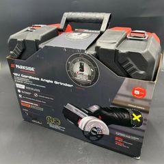 Parkside Performance X12V Cordless Brushless Cut Off Tool Angle Grinder.  Next Gen Performance 2.5AH X12V Battery And 6.0A X12V Fast Charger. 2AH X12V Batteries 2.4A X12V Chargers. The Best A Professional Can Get. Closing down sale - all must go!