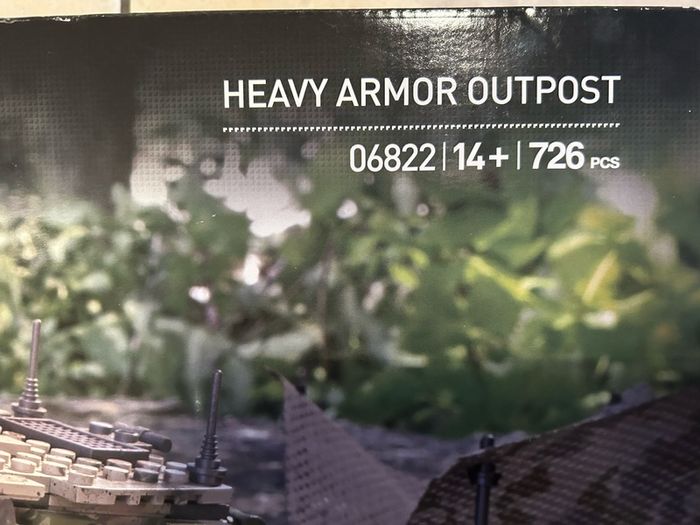 Call of Duty Heavy Armour Outpost Megabloks