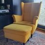 IKEA Standmon armchair & footstool Image 3