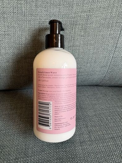 Max Benjamin French Linen Water Hand and Body Lotion
