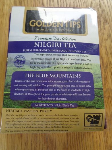 "Golden Tips" Indian Nilgiri Tea for Sale