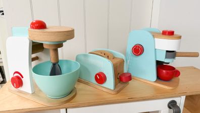 Wooden Toy Kitchen Set