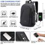 Anti-Theft Laptop Backpack,Business Travel Backpack Bag with USB Charging Port Lock,Water Resistant College School Computer Rucksack Work Backpack Image 2