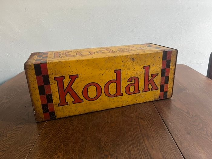 Original Kodak Advertising Shop Display Box