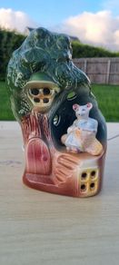 Vintage Handmade Studio Pottery lamp