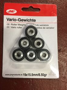 Scooter variator rollers 19x15.5mm 6.5 grammes