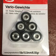Scooter variator rollers 19x15.5mm 6.5 grammes