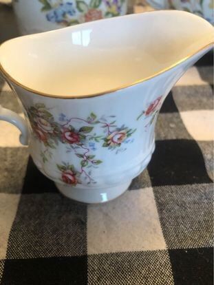 Queens Rosamund Elizabethan Bone China Small Milk / Cream Jug