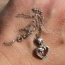 925 Necklace Pendant Necklace Woman With Heart Cubic Zirconia Image 3