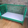 Green Gulliver cot/junior bed in perfect condition Image 3