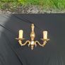 Gold wall lamp postage possible Image 2