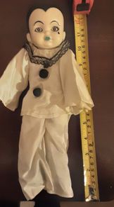 clown doll and potpourri head