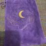 tarot card velvet drawstring bag holder Image 2