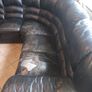 Leather corner sofa Image 4