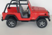 Bruder red jeep international
