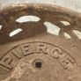 Pierce Wexford cast iron seat There is a repair, please check photos Image 3