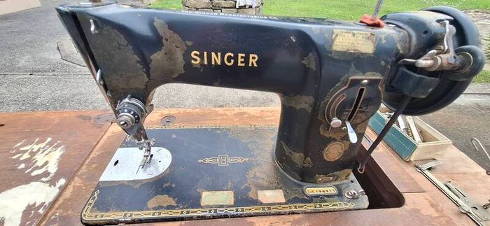 Antique Singer sewing machines x 2