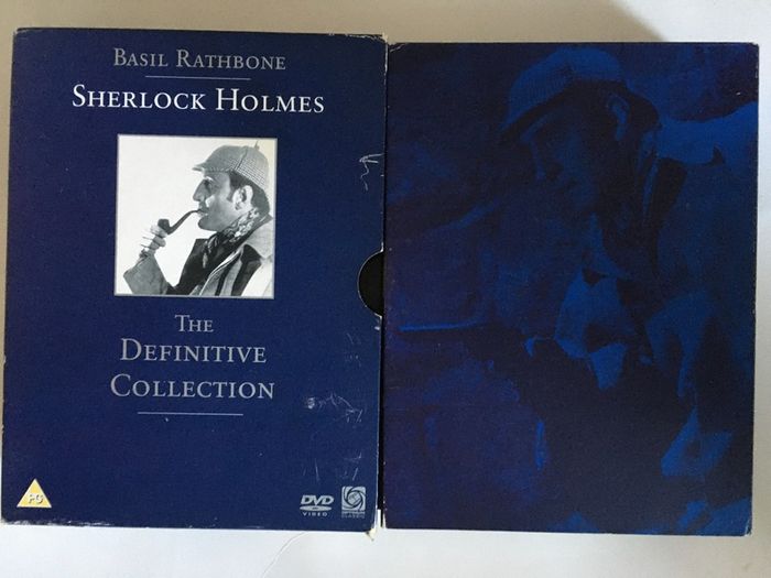Sherlock Holmes (Basil Rathbone & Nigel Bruce) The Definitve Collection Boxset 1939-1946 [14 Movie x7DVD + 4xArtcards]