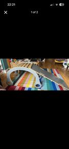 Wooden rocker / climbing
