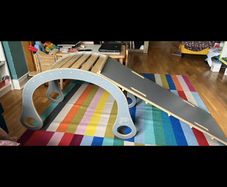 Wooden rocker / climbing