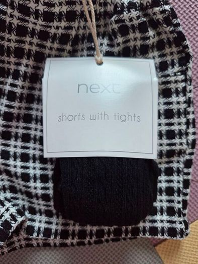 6-9m, With Tags Next Shorts and Tights Set