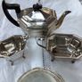 Art Deco Silverplate 3 PieceTea Set Image 7