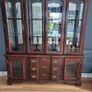 crystal cabinet, table with chairs Image 3