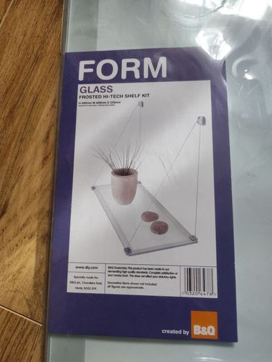 Glass shelf