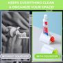 Hootensils Pack of 3 Toothpaste Squeezer - Rolling Tube Squeezer & Toothpaste Holder, Easy Squeeze and Organized Countertop for Bathroom (FREE SHIPPING) Image 3