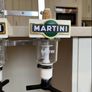 Martini Bar  Mancave Stand  Alcohol Liquor Optic Spirit Dispenser Image 7